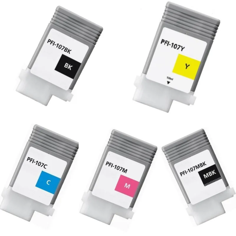 Cartucho de tinta Canon PFI-107 / PFI 107 compatible a Canon