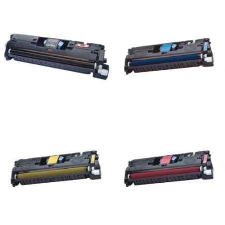 Toner compatible C9700A / C9701A / C9702 / C9703 reemplaza a HP