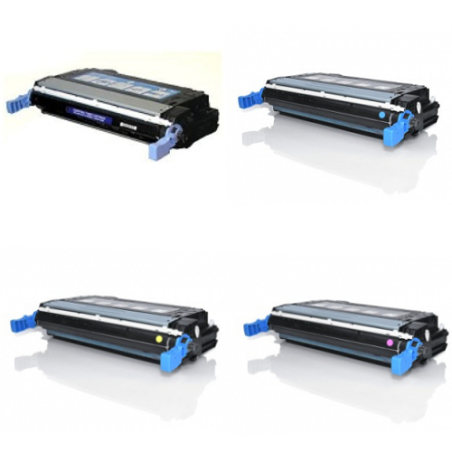 Toner CB400A / CB401A / CB402A / CB403A compatible HP 642A