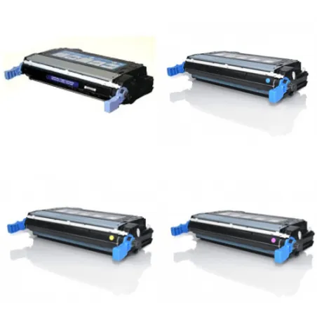 Toner CB400A / CB401A / CB402A / CB403A compatible HP 642A