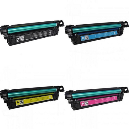 Toner CE260X / CE261A / CE262A / CE263A alternativo con HP 649X