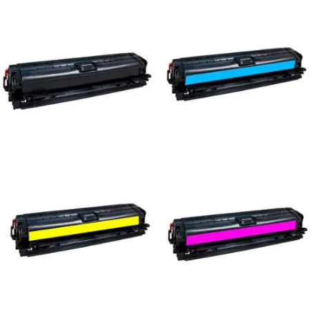 Toner CE270A / CE271A / CE272A / CE273A compatible con HP 650A