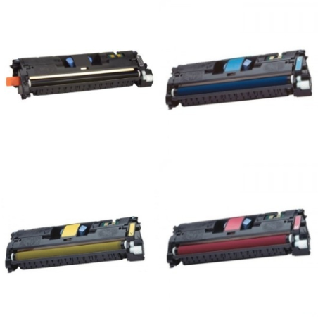Toner compatible Q3960A / Q3961A / Q3962A / Q3963A con HP 122A
