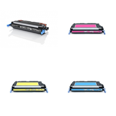 Toner compatible Q6470A / Q6471A / Q6472A / Q6473A CON HP 501A