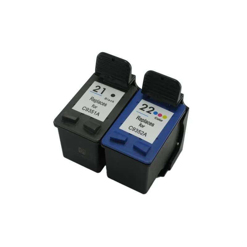 Cartucho de tinta HP21XL / HP22XL, compatible con hp C9351CE /