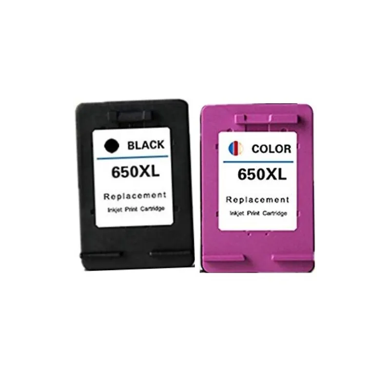 Cartucho de tinta compatible HP 650 HP 650XL CZ101AE CZ102AE