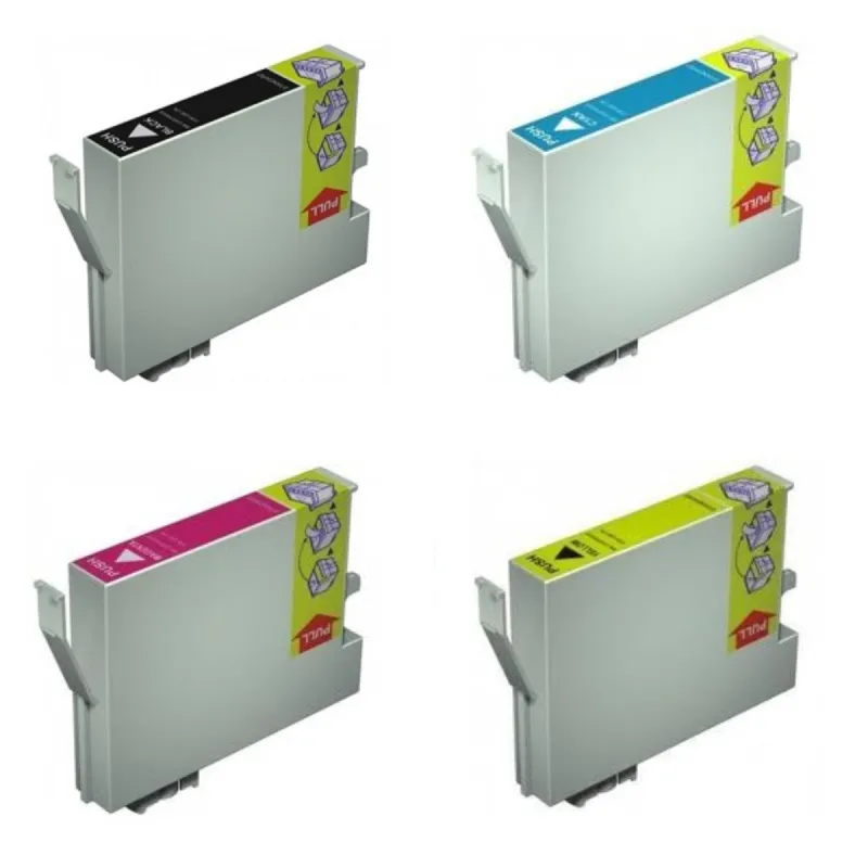 Cartucho de tinta T0441 T0442 T0443 T0444, compatible con epson