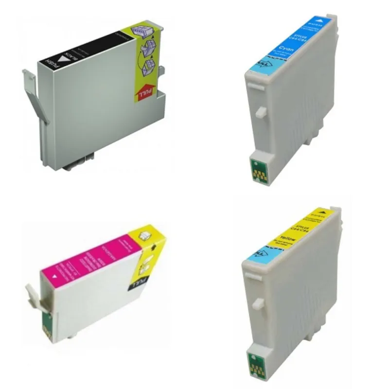 Cartucho de tinta T0452 T0453 T0454, compatible con epson
