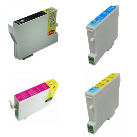 Cartucho de tinta T0452 T0453 T0454, compatible con epson
