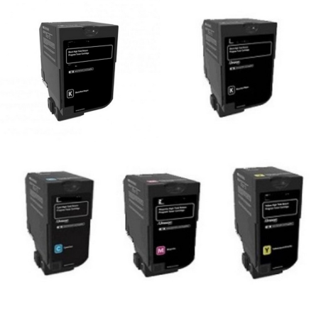 Toner compatible Lexmark CS720 CS725 CX725 alternativo a