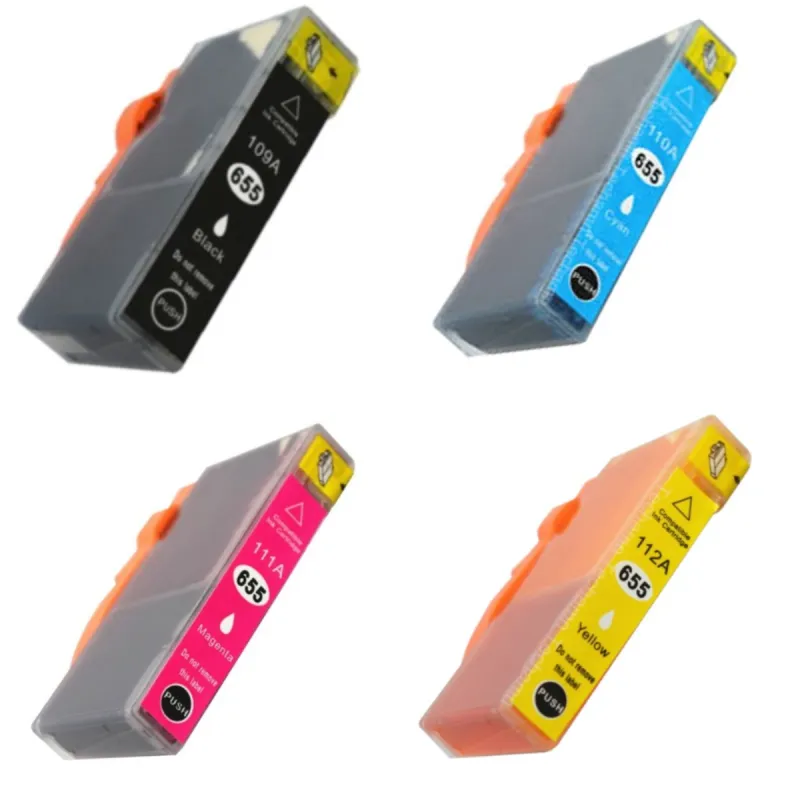 Cartucho de tinta compatible HP 655 CZ109AE CZ110AE CZ111AE