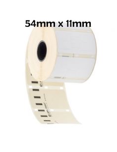 Rollo etiqueta Dymo 722510 54mm x 11mm compatible al original