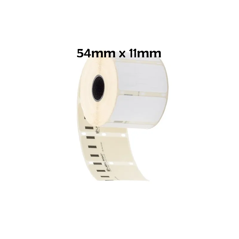 Rollo etiqueta Dymo 722510 54mm x 11mm compatible al original