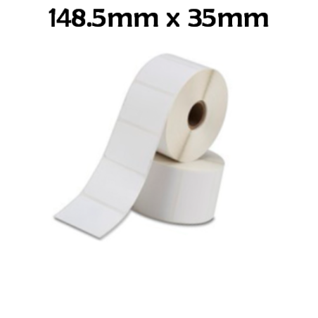 Recambio etiquetas térmicas Zebra 148.5mm x 35mm compatible