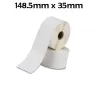 Recambio etiquetas térmicas Zebra 148.5mm x 35mm compatible