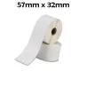 Recambio etiquetas térmicas Zebra 57mm x 32mm compatible