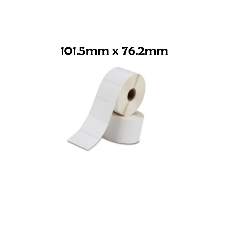 Recambio etiquetas térmicas Zebra 101.5mm x 76.2mm compatible