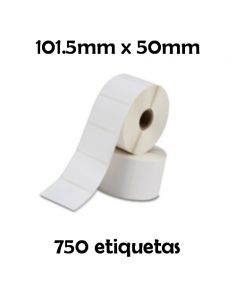 Recambio etiquetas térmicas Zebra 101.5mm x 50mm compatible