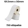 Recambio etiquetas térmicas Zebra 101.5mm x 50mm compatible