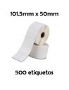 Recambio etiquetas térmicas Zebra 101.5mm x 50mm compatible