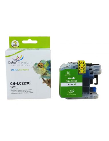Pack Cartucho Compatible con BROTHER LC223XL BK+C+M+Y - PACKLC223XL-R