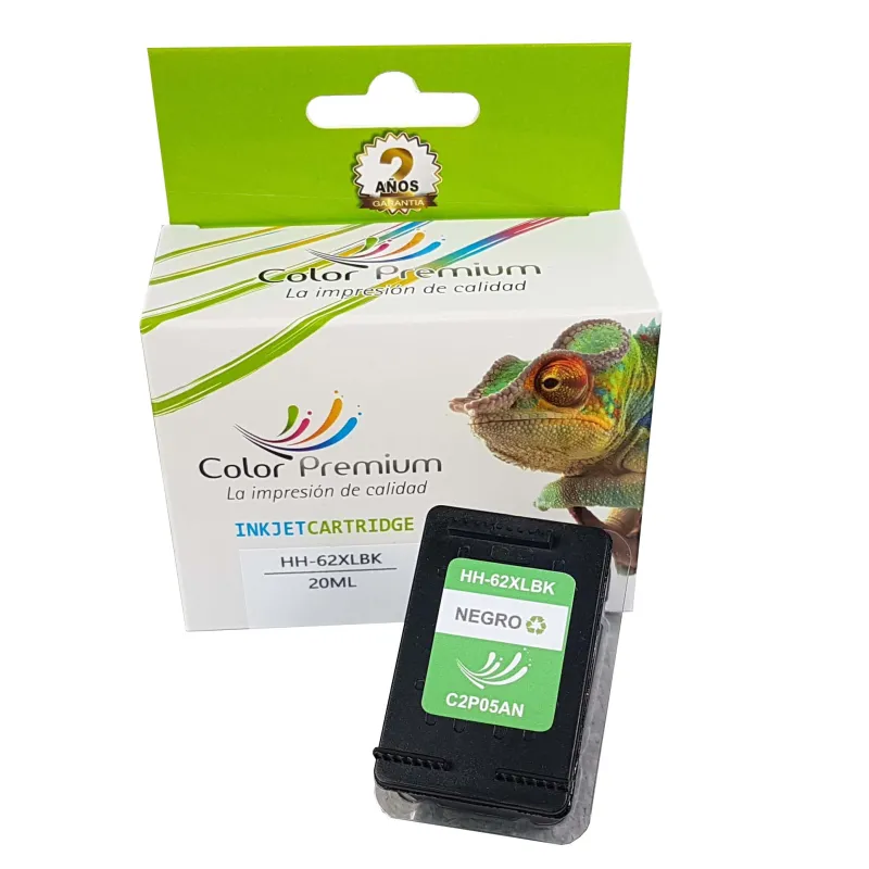 HP 62XL Cartucho de tinta compatible