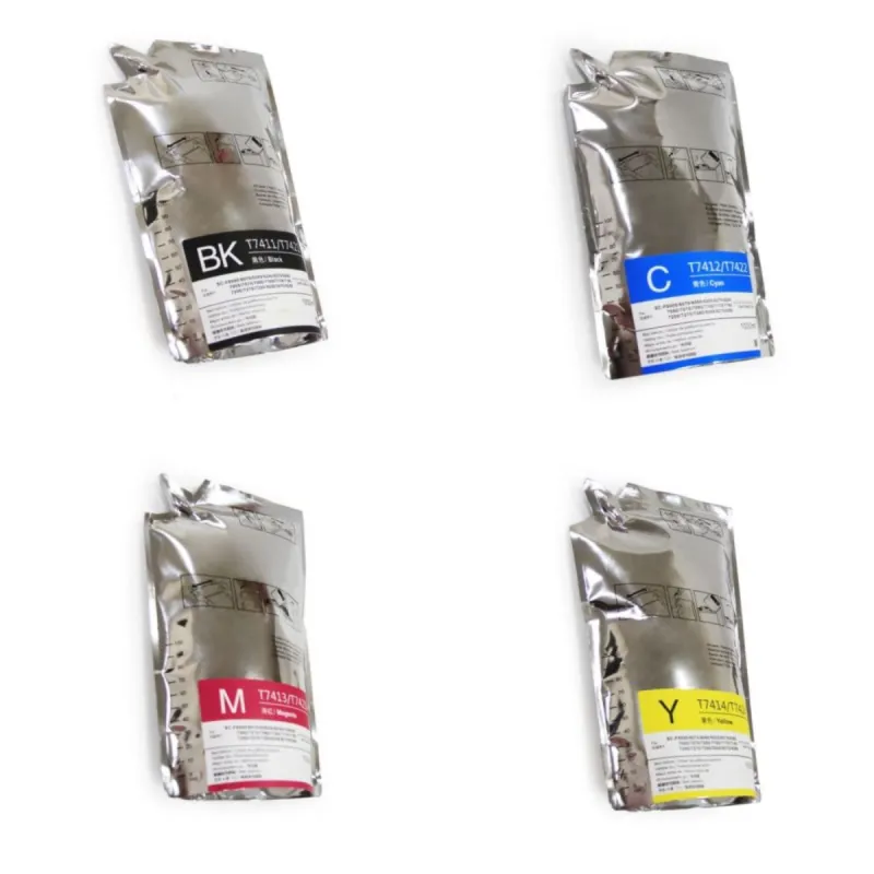Botella de tinta compatible Epson T7411 T7412 T7413 T7414 T741X