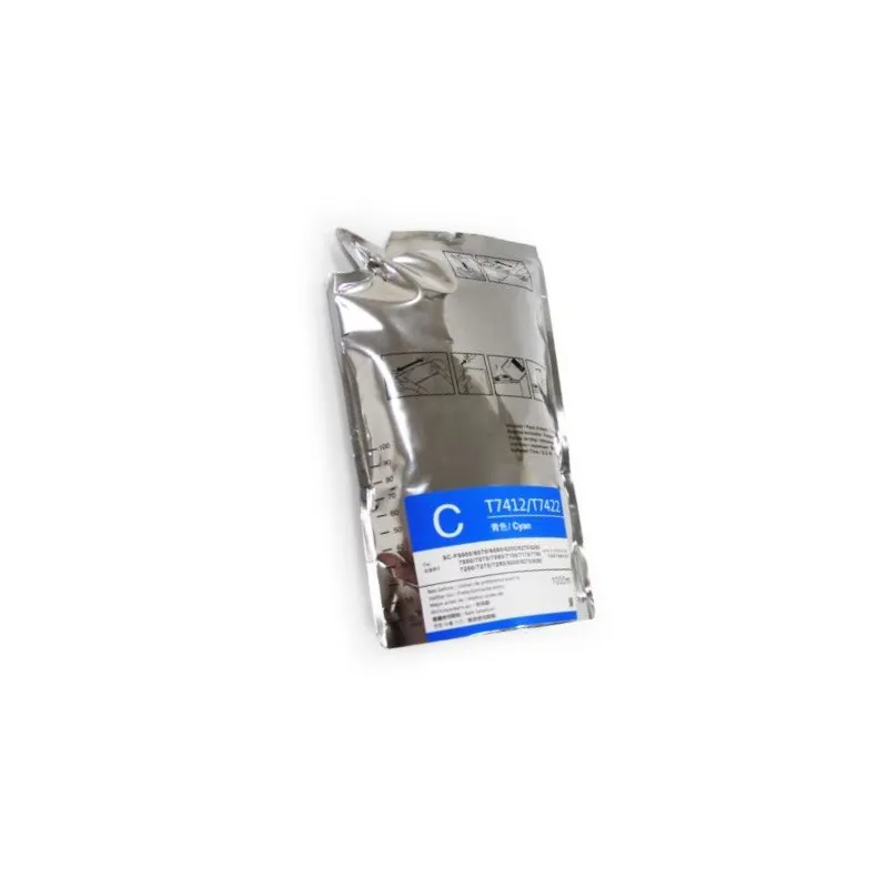 Botella de tinta compatible Epson T7411 T7412 T7413 T7414 T741X