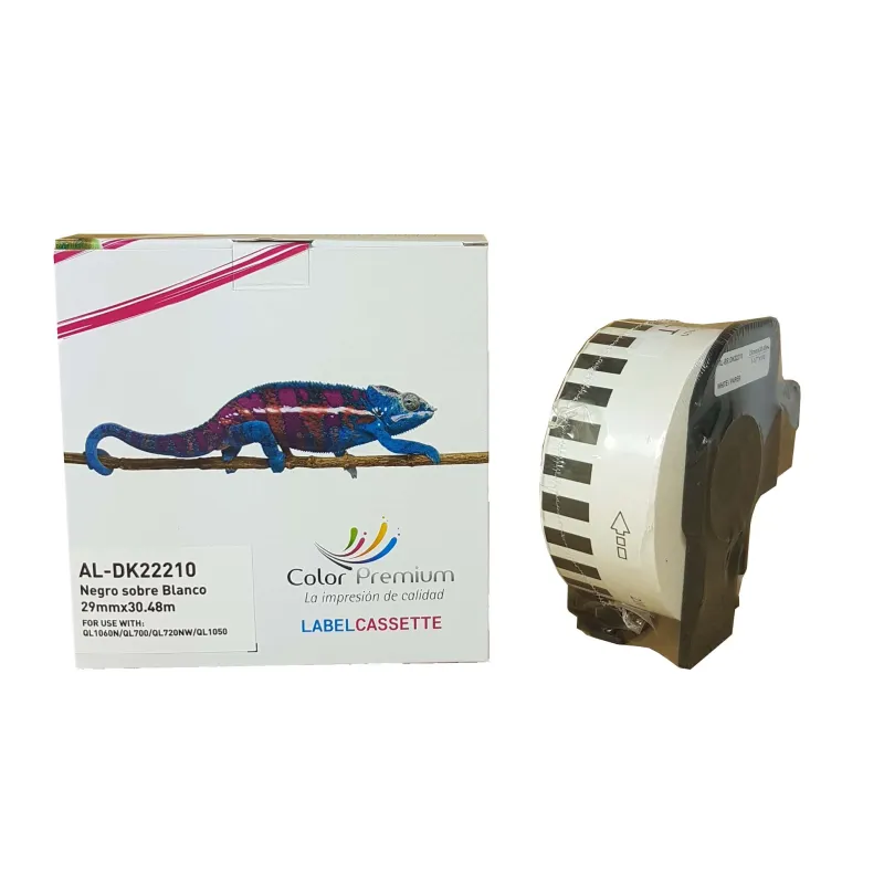 Brother DK22210 cinta continua, Recambio etiquetas DK22210