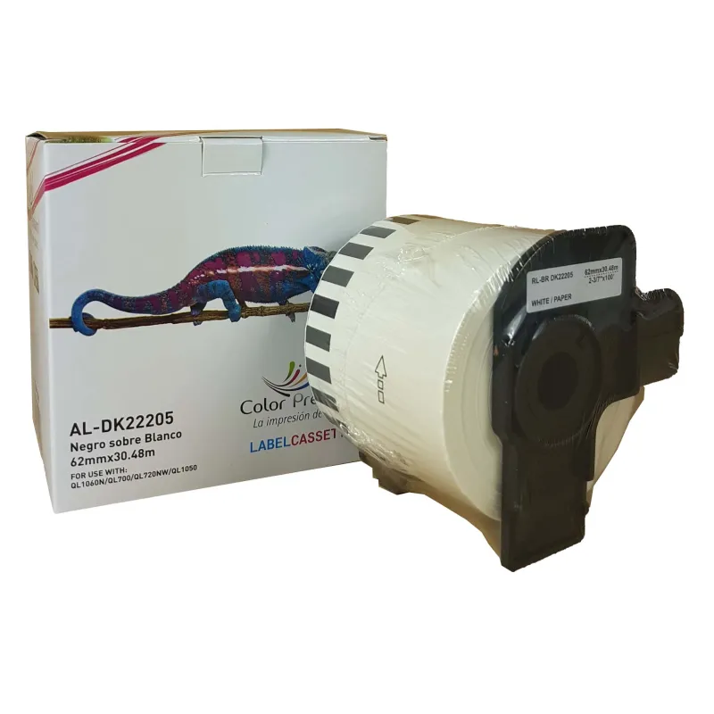 Brother DK22205 cinta continua compatible