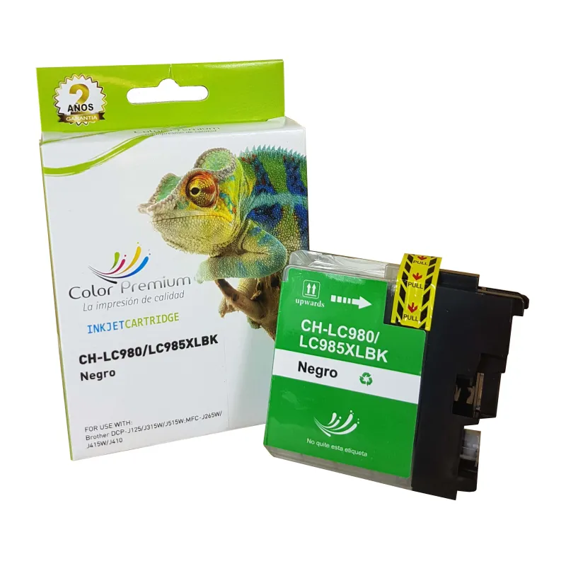 Cartucho de tinta LC985 / LC985XL compatible con brother