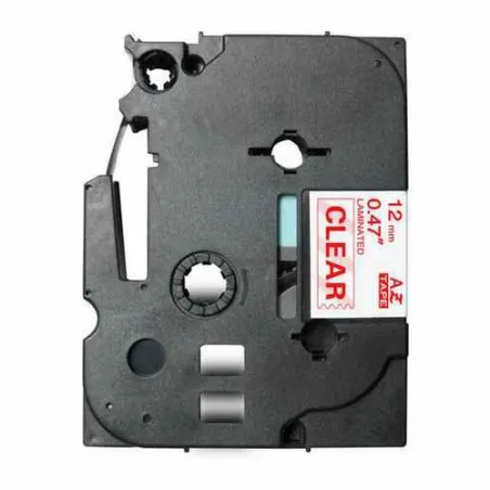 TZE132 Cinta laminada Brother compatible 12 mm x 8 metros