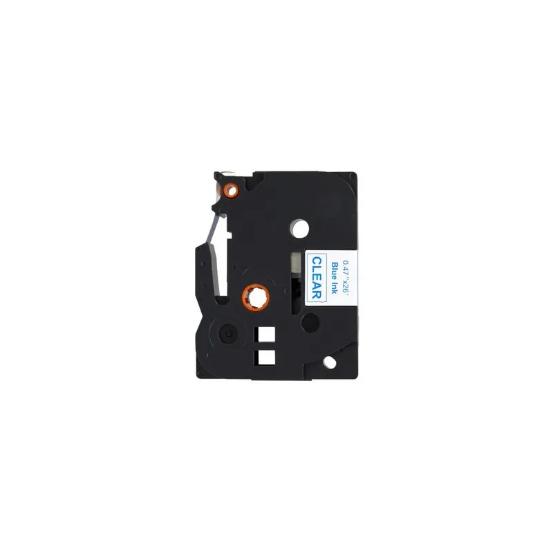 TZE133 Cinta laminada Brother compatible 12 mm x 8 metros