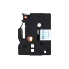 TZE133 Cinta laminada Brother compatible 12 mm x 8 metros