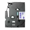 TZE223 Cinta laminada Brother compatible 9 mm x 8 metros