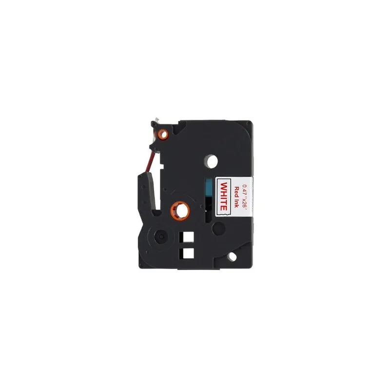 TZE232 Cinta laminada Brother compatible 12 mm x 8 metros