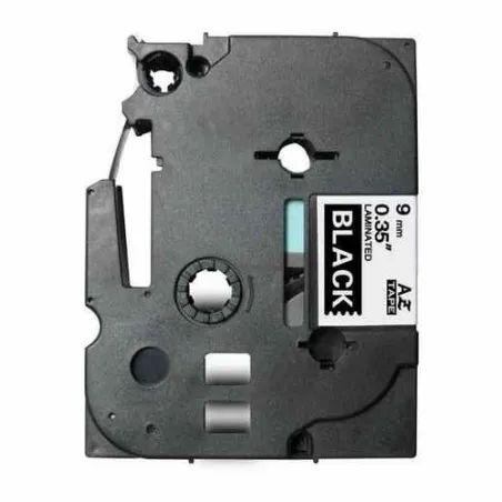 TZE325 Cinta laminada Brother compatible 9 mm x 8 metros
