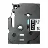 TZE335 Cinta laminada Brother compatible 12 mm x 8 metros