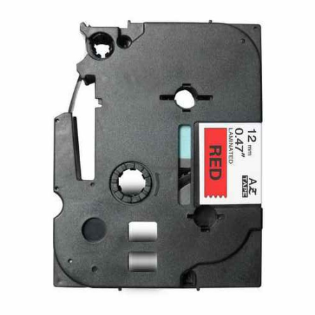 TZE431 Cinta laminada Brother compatible 12 mm x 8 metros