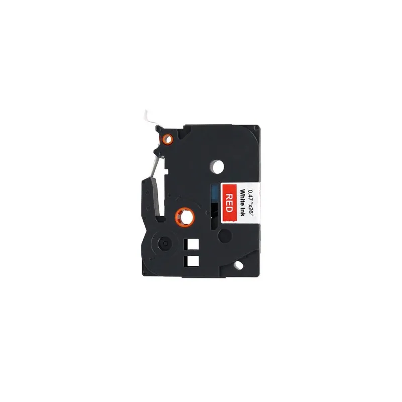 TZE435 Cinta laminada Brother compatible 12 mm x 8 metros