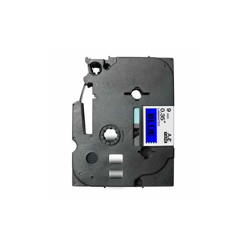 TZE521 Cinta laminada Brother compatible 9 mm x 8 metros
