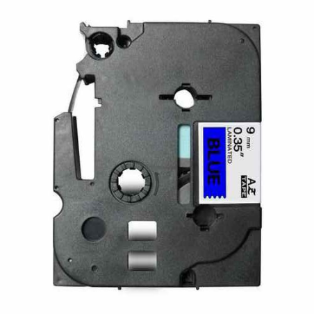 TZE521 Cinta laminada Brother compatible 9 mm x 8 metros