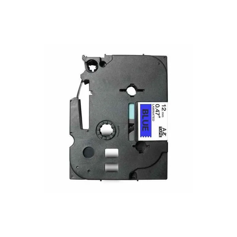 TZE531 Cinta laminada Brother compatible 12 mm x 8 metros