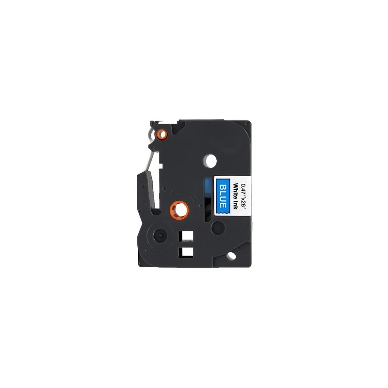 TZE535 Cinta laminada Brother compatible 12 mm x 8 metros