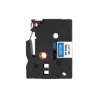 TZE535 Cinta laminada Brother compatible 12 mm x 8 metros