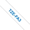 TZEFA3 Cinta textil Brother compatible 12 mm x 3 metros