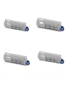 OKI ES6412 46507516 46507515 46507514 46507513 tóner compatible