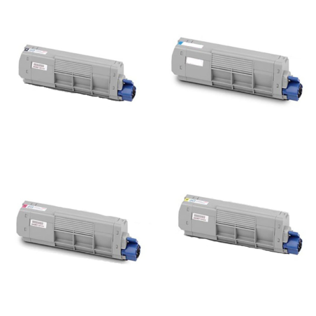 OKI ES6412 46507516 46507515 46507514 46507513 tóner compatible