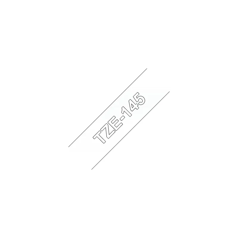 TZE145 Cinta laminada Brother compatible 18 mm x 8 metros