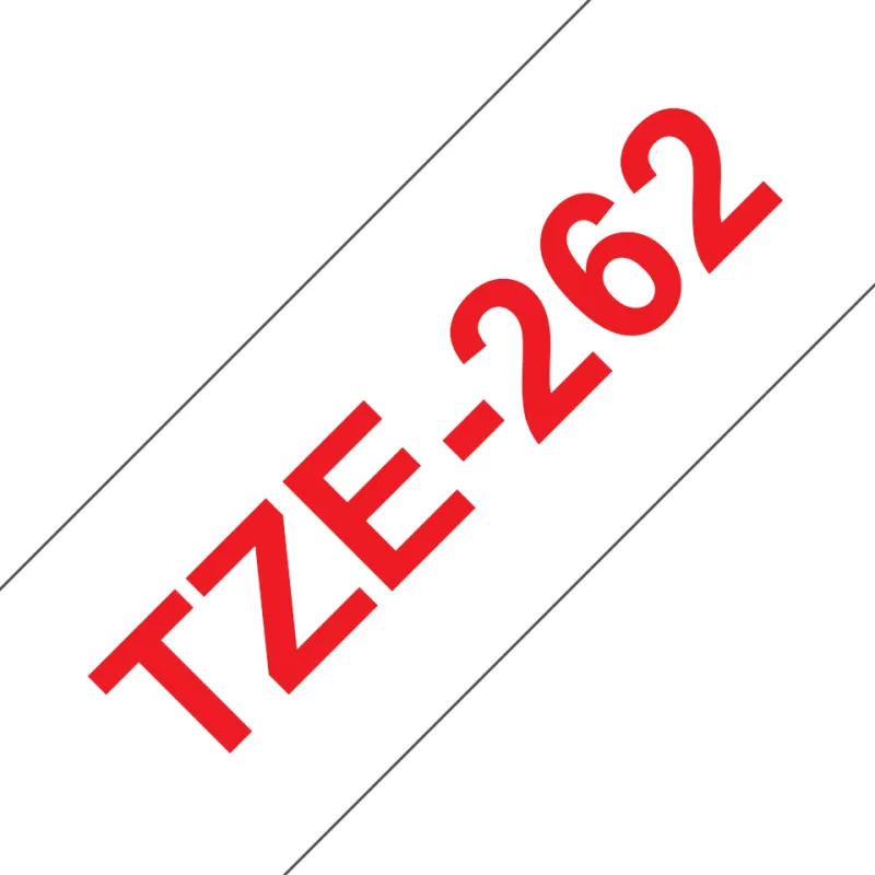 TZE262 Cinta laminada Brother compatible 36 mm x 8 metros